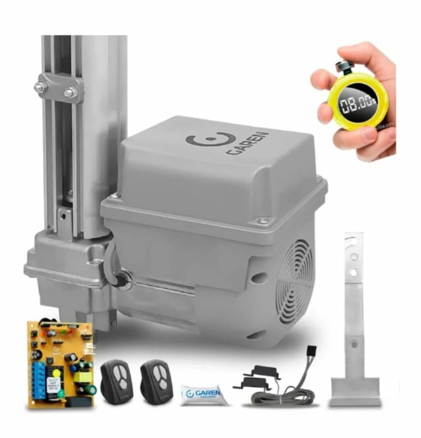 Kit motor portão basculante Bv Speed Garen 1/4hp